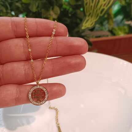 Dazzling Stainless Steel Pendant Necklace For Girls
