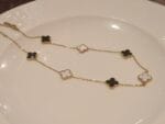 clover necklace long