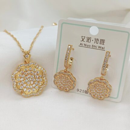Zircon Golden Beautiful Set