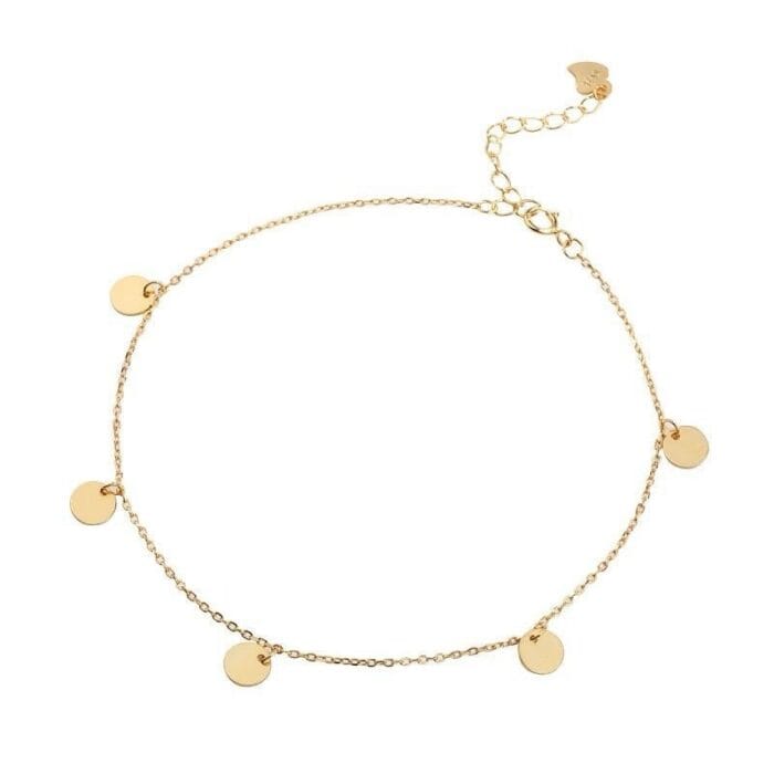 Stainless Steel Charm Anklet