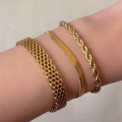 Gold Stack Set | Stainless Steel | Water Proof